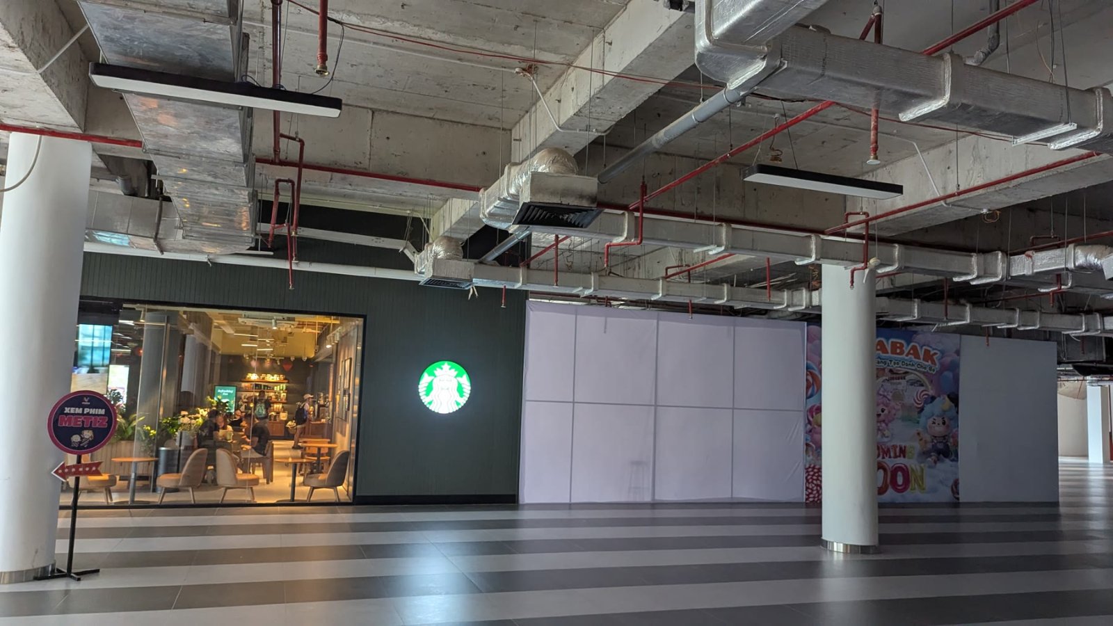 Actual site photo — Starbucks A1 and HELIO Unit A2